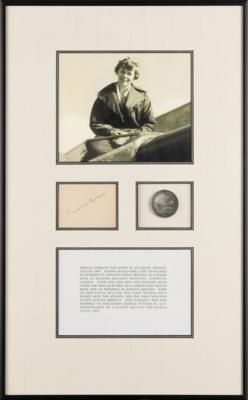 Lot #373 Amelia Earhart Signature