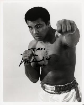 Lot #949 Muhammad Ali Signed Photograph - Image 1