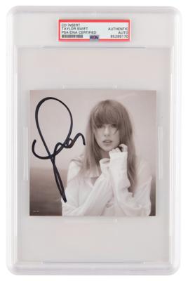 Lot #765 Taylor Swift Signed CD Insert - The Tortured Poets Department - Image 1