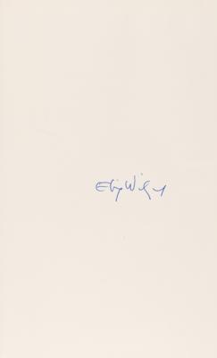 Lot #330 Elie Wiesel (2) Signed Books - Image 2