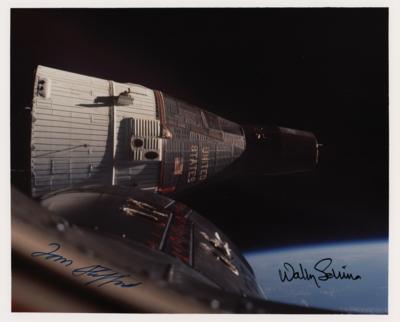 Lot #446 Gemini 6 Signed Photograph - Image 1