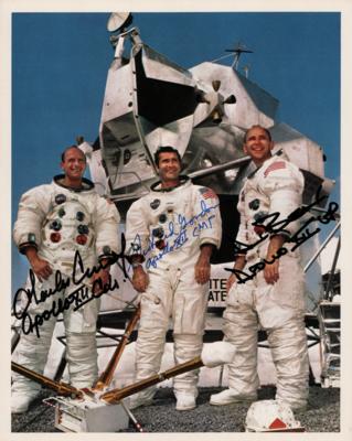 Lot #413 Apollo 12 Signed Photograph - Image 1