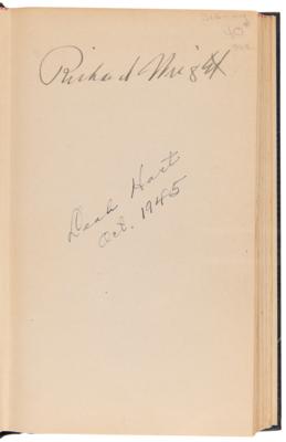 Lot #623 Richard Wright Signed Book - Black Boy - Image 4