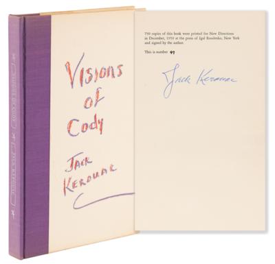 Lot #572 Jack Kerouac Signed Book - Excerpts from