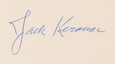 Lot #572 Jack Kerouac Signed Book - Excerpts from Visions of Cody (Ltd. Ed. #97/750) - Image 2