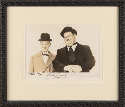 Lot #868 Stan Laurel Signed Photograph - Image 2