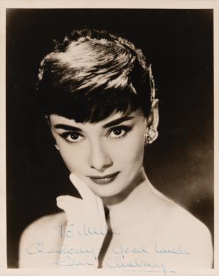 Lot #778 Audrey Hepburn Signed Photograph -