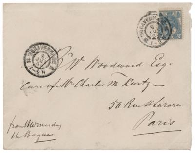 Lot #522 Hendrik Willem Mesdag Autograph Letter Signed - Image 4