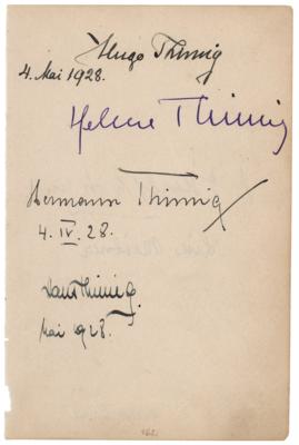 Lot #298 Lise Meitner Signature - Image 2