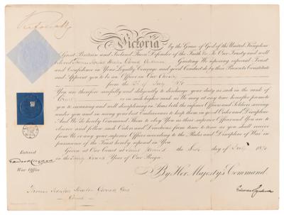 Lot #311 Queen Victoria Document Signed