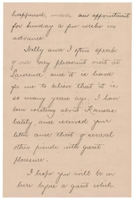 Lot #602 Edward Everett Hale (4) Signed Letters - Image 6