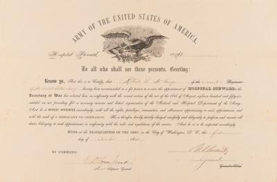 Lot #14 U. S. Grant Document Signed as Commanding General of the U. S. Army - Image 2