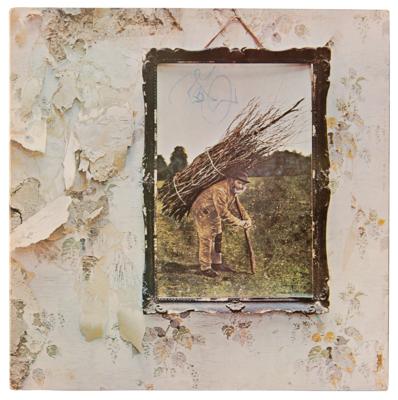 Lot #702 Led Zeppelin: Robert Plant Signed Album - Led Zeppelin IV - Image 1