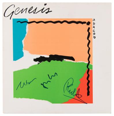 Lot #695 Genesis Signed Album - Abacab