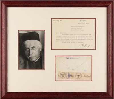 Lot #206 Carl Jung War-Dated Typed Letter Signed