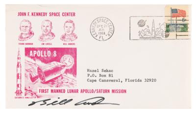 Lot #389 Bill Anders Signed Apollo 8 'Launch Day' Cover - Image 1