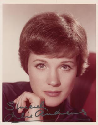 Lot #790 Julie Andrews Signed Photograph - Image 1