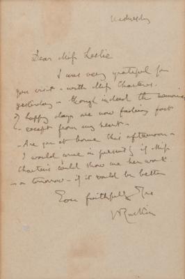 Lot #613 John Ruskin Autograph Letter Signed - Image 2