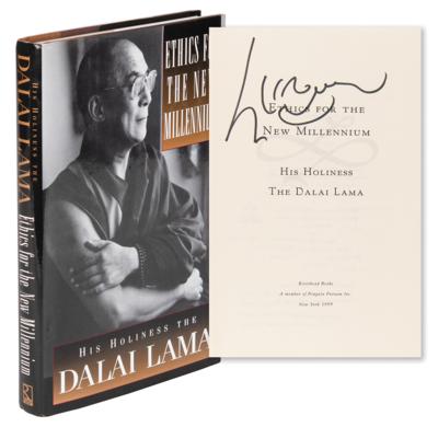 Lot #257 Dalai Lama Signed Book - Ethics for the New Millenium - Image 1