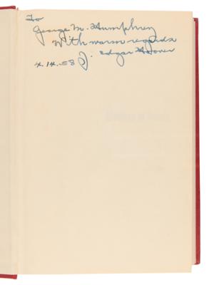 Lot #278 J. Edgar Hoover Signed Book - Masters of Deceit - Image 4