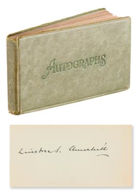 Lot #156 Winston Churchill and War Ministry (50+) Autograph Book - Image 1