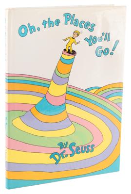 Lot #614 Dr. Seuss Signed Book - Oh, the Places You'll Go! - Image 3