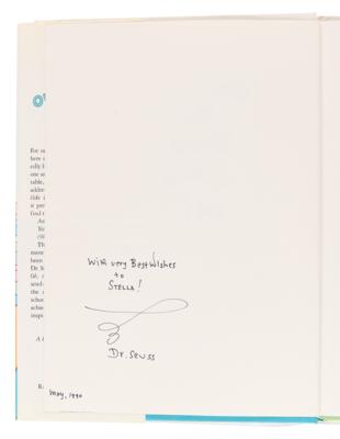 Lot #614 Dr. Seuss Signed Book - Oh, the Places You'll Go! - Image 4