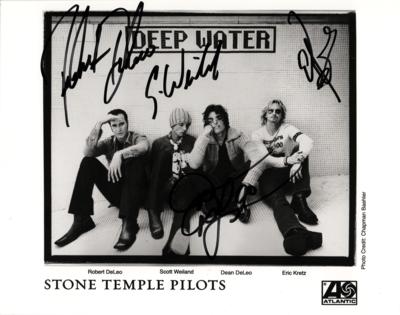 Lot #734 Stone Temple Pilots Signed Photograph - Image 1