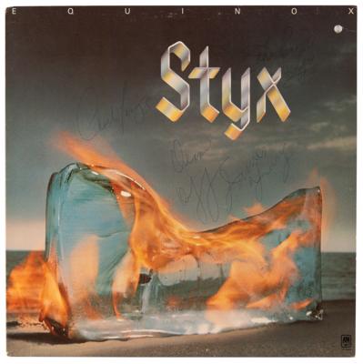 Lot #735 Styx Signed Album - Equinox - Image 1