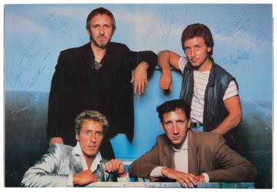 Lot #741 The Who Signed 1982 Tour Program - Image 1