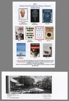 Lot #45 Jimmy Carter (3) Signed Books: Nobel Peace Prize Lecture, The Hornet’s Nest, and Beyond the White House - Image 6