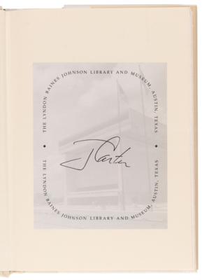 Lot #46 Jimmy Carter (3) Signed Books: Always a Reckoning, Living Faith, and Talking Peace - Image 2