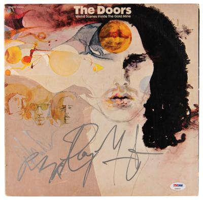 Lot #690 The Doors Signed Album - Weird Scenes Inside the Gold Mine - Image 1