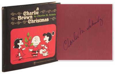 Lot #542 Charles Schulz Signed Book - A Charlie Brown Christmas - Image 1