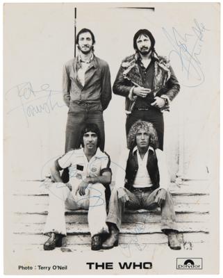 Lot #646 The Who Signed Photograph - Dating to The