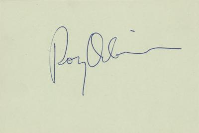 Lot #712 Roy Orbison Signature - Image 1