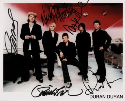 Lot #691 Duran Duran Signed Photograph - Image 1