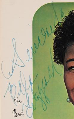 Lot #669 Ella Fitzgerald (5) Signed Albums - Image 4