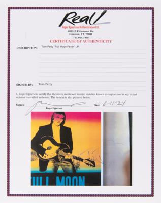 Lot #717 Tom Petty Signed Album - Full Moon Fever - Image 3