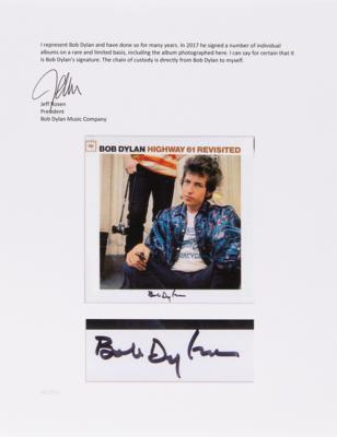 Lot #640 Bob Dylan Signed Album - Highway 61 Revisited - Image 5