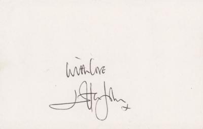 Lot #700 Elton John Signature - Image 1