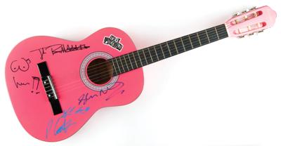 Lot #747 Sex Pistols Signed Acoustic Guitar - Image 2