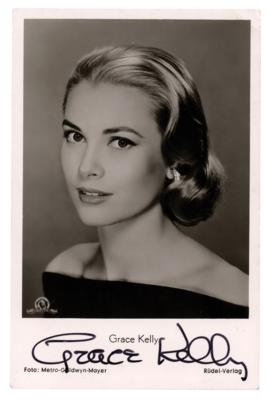 Lot #864 Grace Kelly Signed Photograph - Image 1