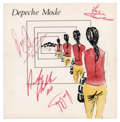 Lot #689 Depeche Mode Signed 45 RPM Single Record - 'Dreaming of Me' - Image 1