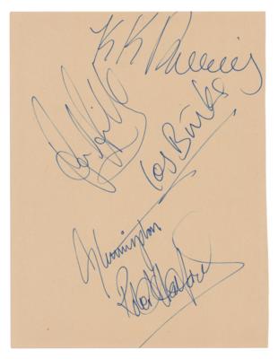 Lot #719 Judas Priest Signatures - Image 1