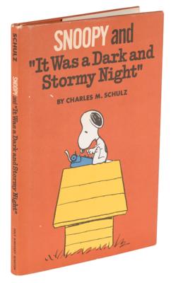 Lot #556 Charles Schulz Signed Book - Snoopy and 'It Was a Dark and Stormy Night' - Image 3