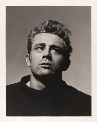 Lot #821 James Dean Oversized Original Photograph by Roy Schatt - Image 1