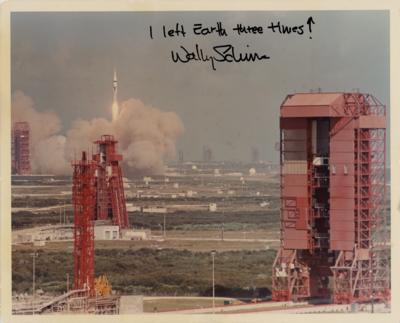 Lot #476 Wally Schirra Signed Photograph - Image 1