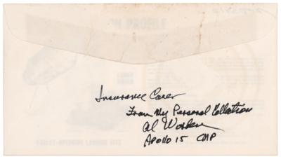 Lot #419 Apollo 15 Signed Insurance Cover - From the Personal Collection of Al Worden - Image 2