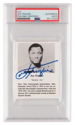 Lot #956 Joe Frazier Signed Photograph - Image 1